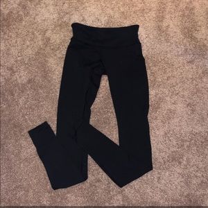 Lululemon black leggings size 0